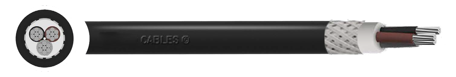 OPVC-JB Cabo flexível com vias coloridas