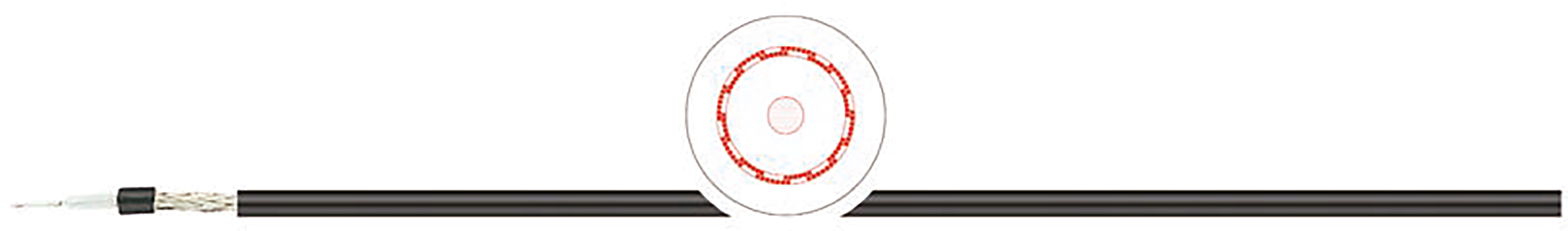 OPVC-JB Cabo flexível com vias coloridas
