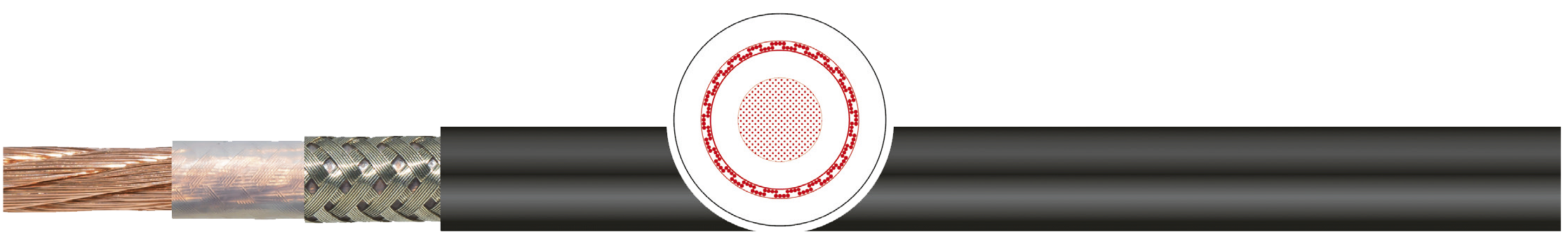 OPVC-JB Cabo flexível com vias coloridas