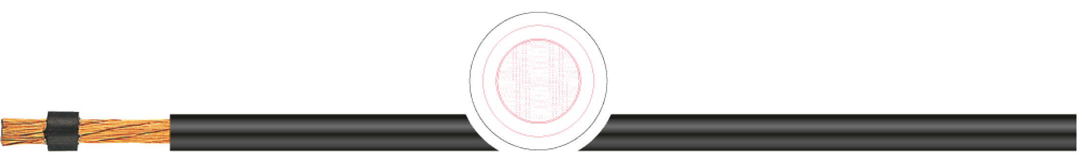 OPVC-JB Cabo flexível com vias coloridas