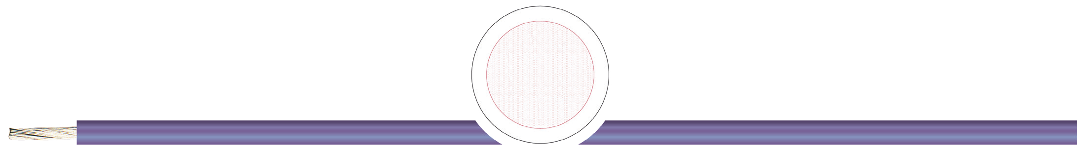 OPVC-JB Cabo flexível com vias coloridas