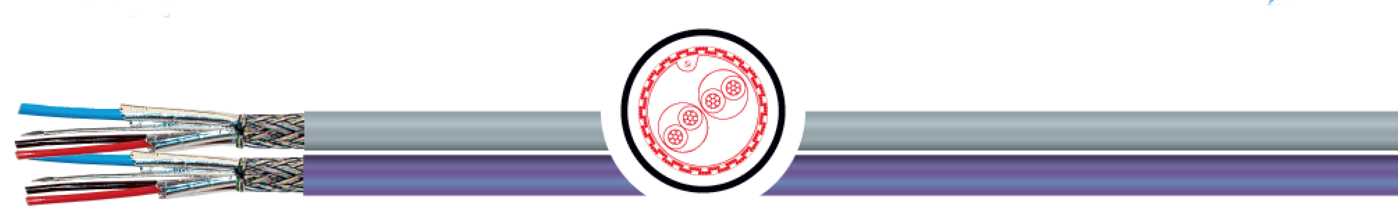 OPVC-JB Cabo flexível com vias coloridas